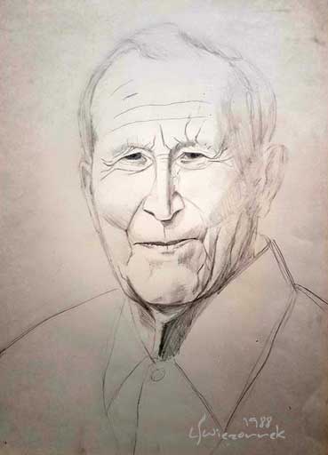 Onkel Hans - Bleistift auf Papier